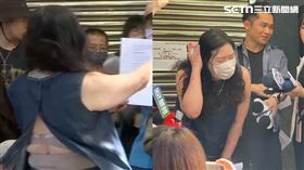 女房東一下氣得砲轟「不懂感恩」，話鋒一轉又90度鞠躬頻跳針「中日友好」，情緒大洗三溫暖。（圖／記者洪正達攝影）