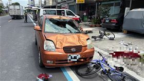 康橋,台北,彰化縣,埤頭鄉,學生,校方,車隊,車禍,少年,逆向,西洋劍▲圖片描述。（圖／民眾提供） 