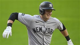 ▲萊斯（Ben Rice）敲出「首局首打席首球」全壘打。（圖／路透社／達志影像）