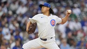 ▲今永昇太5.2局慘挨3轟，失掉5分僅2分是責失。（圖／美聯社／達志影像）