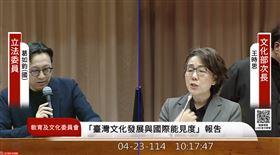葛如鈞質詢文化部出包（圖／翻攝自國會頻道）