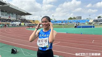 國女200米破大會　陳羿岑卻說勁敵很厲害