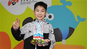 ▲任泓力生涯第一次挑戰全中運就豪取5面獎牌。（圖／114年全中運執委會提供） 