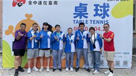 海山高中國中部桌球隊這次在全中運取得1銀1銅。（圖／魏君達教練提供）