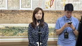 ▲立委郭昱晴受訪。（圖／記者詹宜庭攝影）