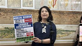 ▲民進黨團幹事長吳思瑤受訪。（圖／記者詹宜庭攝影）