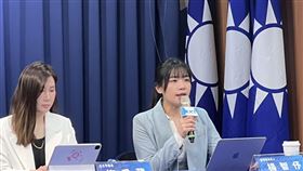 ▲國民黨「反綠共 戰獨裁 凱道一起站出來！」 記者會。（圖／記者蘇晏男攝影）