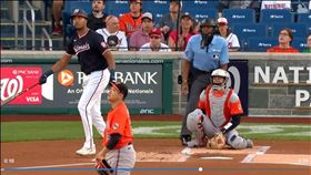 ▲菅野智之挨「首局首打席」全壘打。（圖／翻攝自MLB官網）