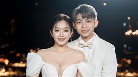 賴慧如與劉家銘舉辦婚禮。（圖／翻攝自賴慧如臉書）