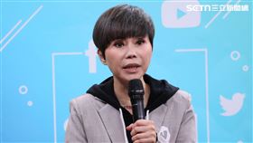 詹雅雯近年罹患帕金森氏症，左腦已中度萎縮，隨後又因腦瘤二度動刀續命。（圖／記者鄭孟晃攝影）