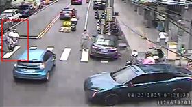 重擊撞擊瞬間。（圖／翻攝畫面）