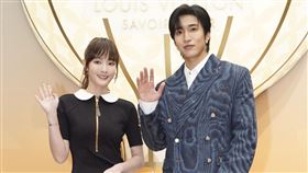 ▲王淨（左）、婁峻碩出席精品活動。（圖／記者趙于瑩攝影）