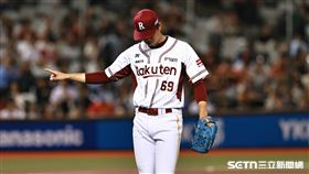 ▲中職36年例行賽，樂天桃猿先發投手黃子鵬6局失1分退場。（圖／記者劉彥池攝影）