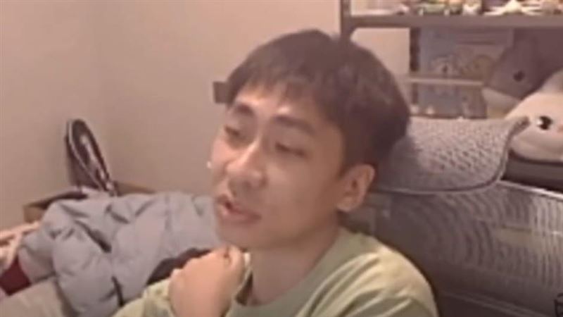 小明劍魔今年因洗腦影片爆紅。(圖/翻攝自抖音)