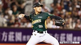 ▲中職36年例行賽，台鋼雄鷹後援投手張誠恩。（圖／記者劉彥池攝影）