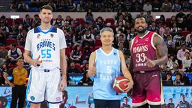 ▲富邦勇士洋將威希（Jeff Withey）季後賽首戰傷退。（圖／臺北富邦勇士球團提供） 