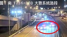 機車,國道,狂飆,百公里,回家,公共危險,攔查（圖／翻攝高速公路1968）
