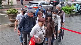 黃呂錦茹現身北院。（圖／記者莊淇鈞攝影）