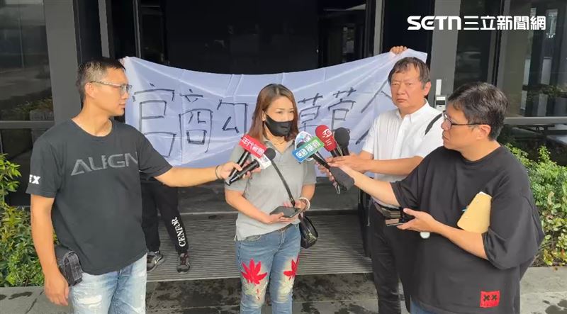 家屬不滿火災發生至今已超過120天,火調結果卻尚未出爐,承包商以此為藉口推託賠償事宜。(圖/翻攝畫面)