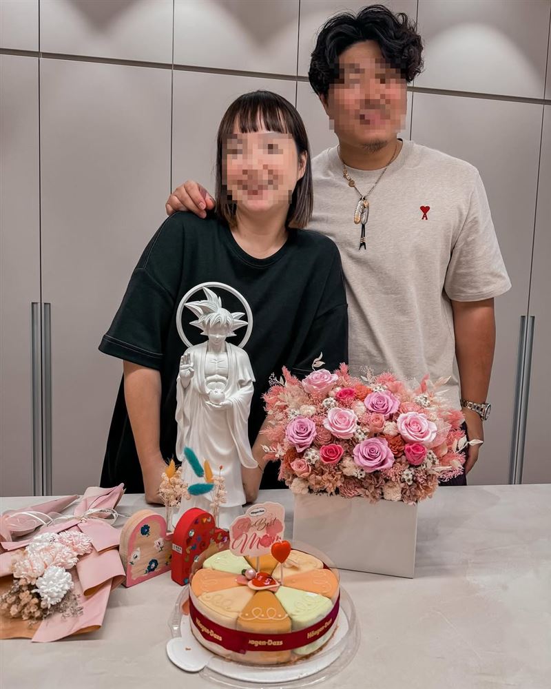 水小姐老公「G卡姊夫」涉詐新台幣1.2億元。(圖/翻攝自水小姐IG)