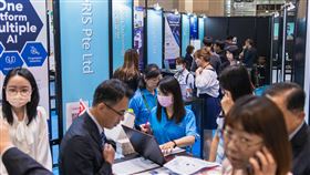 2024年交流熱烈，Medical Taiwan 2025「M-novator新創展區」匯聚更多新創醫療亮點持續矚目。（圖／貿協提供）