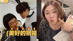 蔡阿嘎、G卡姊夫。（圖／翻攝自hahababy YouTube、蘿拉IG）