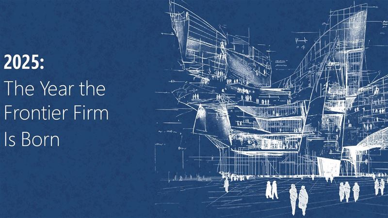 微軟工作趨勢指數報告：AI前瞻企業興起