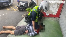 台中,烏日,機車行,衝突,鬥毆,掛彩,送醫（圖／翻攝畫面）