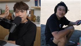 蔡阿嘎、G卡姊夫。（圖／翻攝自蔡阿嘎YouTube、水小姐IG）