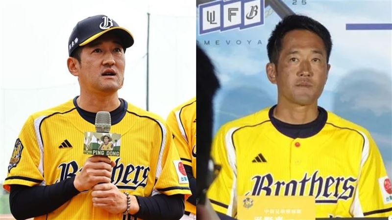 中信兄弟總教練平野惠一自誇「老婆很漂亮」,網友好奇肉搜,竟發現他的小孩「現在已經20歲了」。(圖/中信兄弟提供、記者張沛嘉攝影)