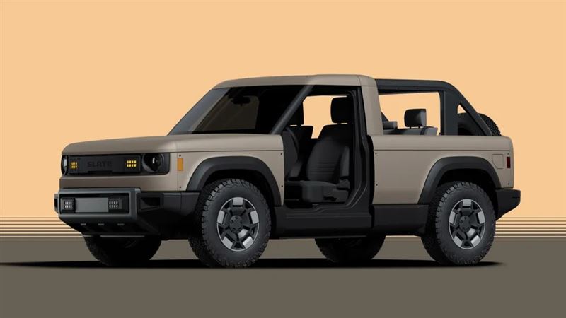 車主可以像玩積木一樣,用100多種配件自由改造。(圖/翻攝Slate)