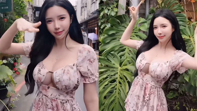 DJ女神突現身　台北街頭「渾圓雙球激震」