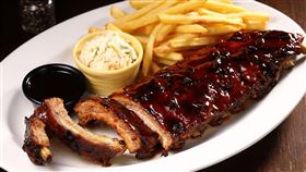 勞動節,買1送1,豬肋排(TGI FRIDAYS 提供)