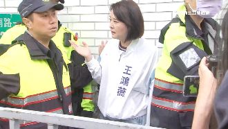 王鴻薇闖管制區嗆「我不是耍官威」畫面曝