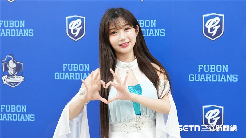 Fubon Angels韓籍成員李珠珢個人秀服裝曝光。(圖/記者劉彥池攝影)