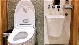 桃機2航廈智慧綠色廁所啟用采盟免稅店攜手知名衛浴公司在桃園國際機場第2航廈D區全新打造智慧綠色廁所，24日正式啟用，照顧不同旅客需求。中央社記者吳睿騏桃園機場攝  113年10月24日