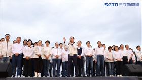 ▲426藍白上凱道戰獨裁！朱立倫、徐榛蔚、傅崐萁。（圖／記者鄭孟晃攝影）