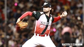 ▲中職36年例行賽，味全龍中繼投手鑀龍。（圖／記者劉彥池攝影）