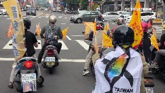 台中罷團騎車祈福遶境! 南部民眾跨區挺