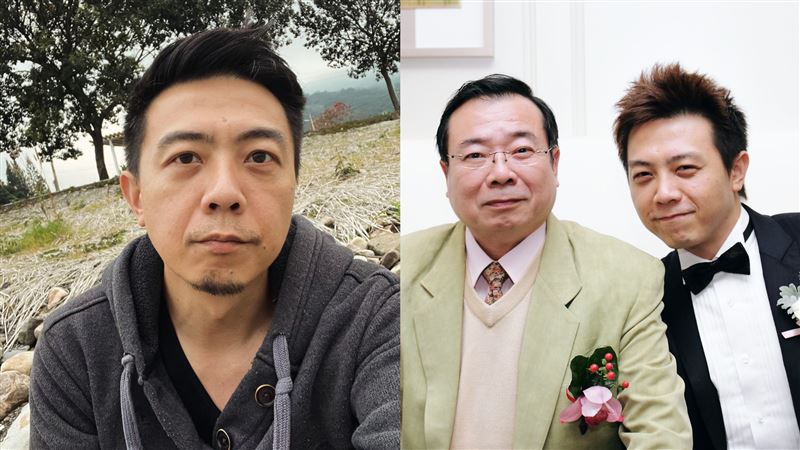 廖錦德認為父親廖峻離婚並沒有淨身出戶。（圖／翻攝自廖錦德臉書）