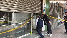 警方到場進行鑑識，以釐清確切案情。（圖／記者黃翎瑄攝）