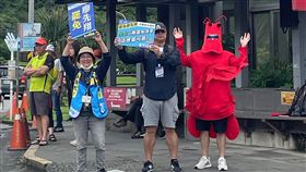 罷免國民黨立委廖先翔團隊。(圖/「齊心斷翔」罷團提供）