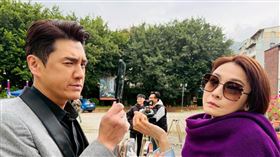 周昱綸與江祖平對戲