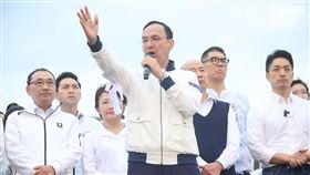 ▲426藍白上凱道戰獨裁！朱立倫、徐榛蔚、傅崐萁。（圖／記者鄭孟晃攝影）