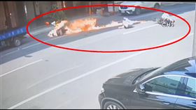  車禍,起火,雷殘,機車