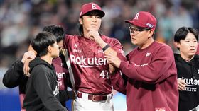 ▲樂天桃猿投手呂詠臻遭強襲球砸中脖子傷退。（圖／樂天桃猿提供）