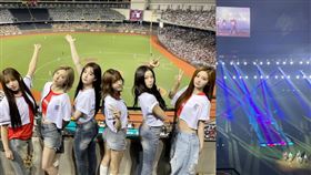 韓國大勢女團「NMIXX」昨晚大巨蛋嗨唱3首神曲。（圖／翻攝自nmixx_official IG）