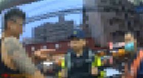 中壢,見一次打一次,罷免,罷團（圖／翻攝畫面）