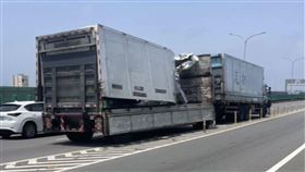 台中,事故,路段,曳引車,機車,轎車,向上路,追撞