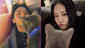 ▲李珠妍發出的自拍照遭懷疑是在GD家中。（圖／翻攝自nate）
